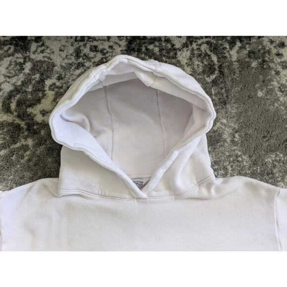 Peloton X Brittany Allen Hoodie Womens White Sweater Pullover Ladies - Large USA - Picture 9 of 16